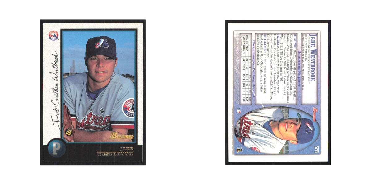 1998 Bowman Jake Westbrook Montreal Expos #376