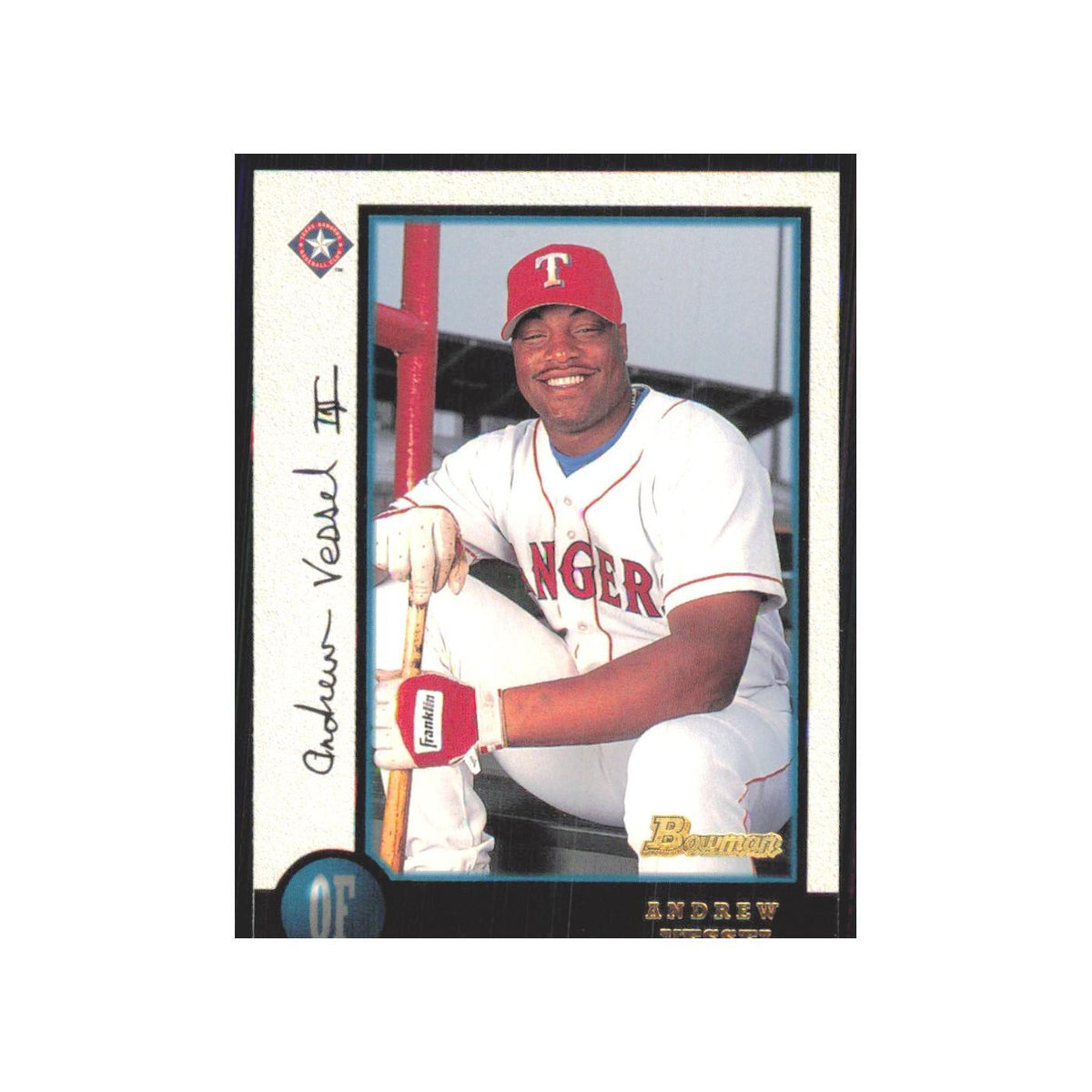 1998 Bowman Andrew Vessel Rangers #312