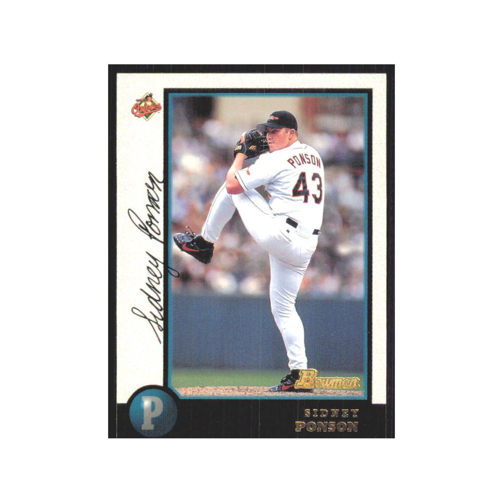 1998 Bowman Sidney Ponson Orioles #432