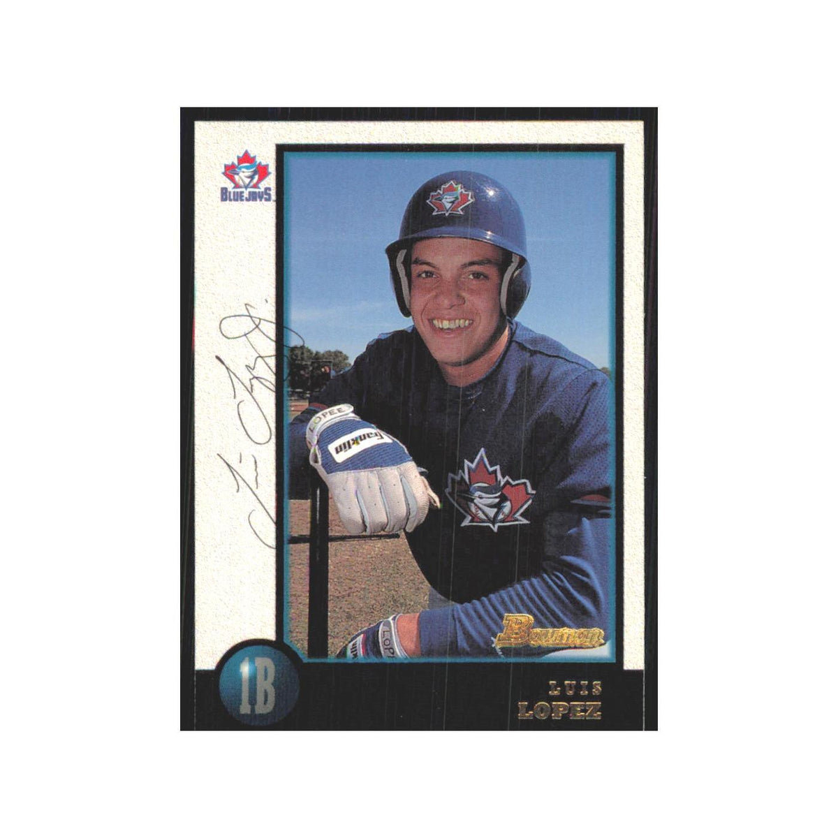 1998 Bowman Luis Lopez Blue Jays #391