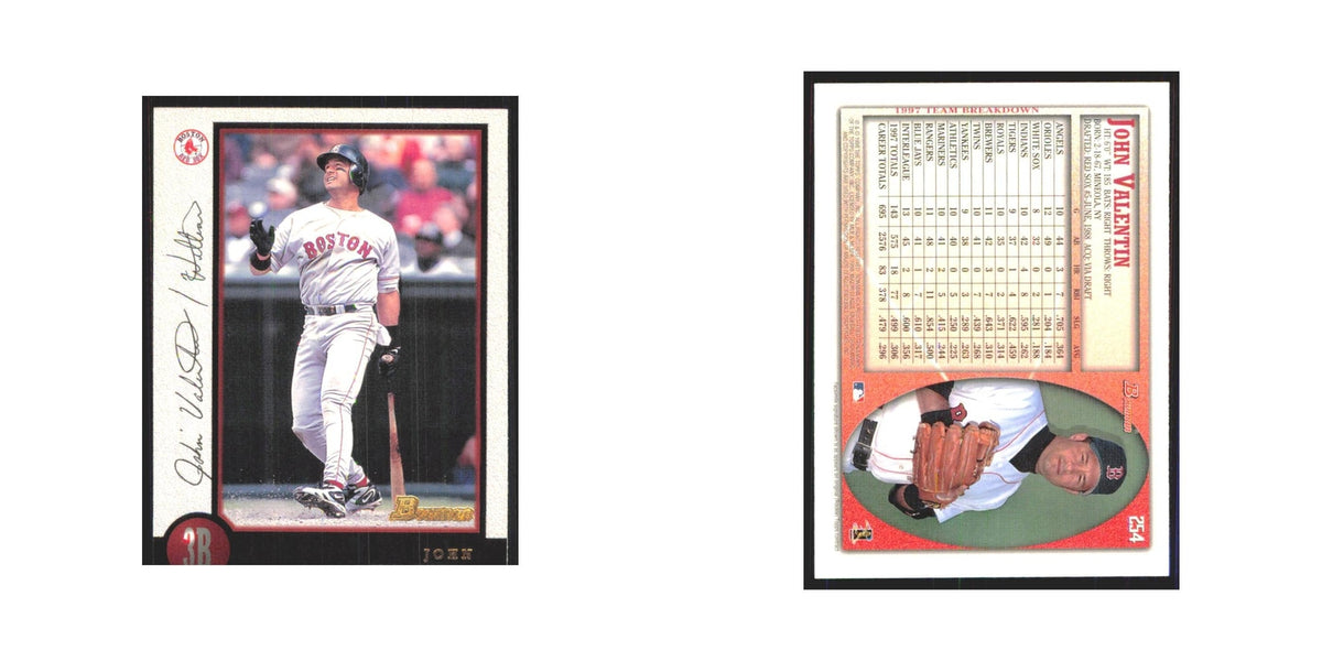 1998 Bowman John Valentin Red Sox #254