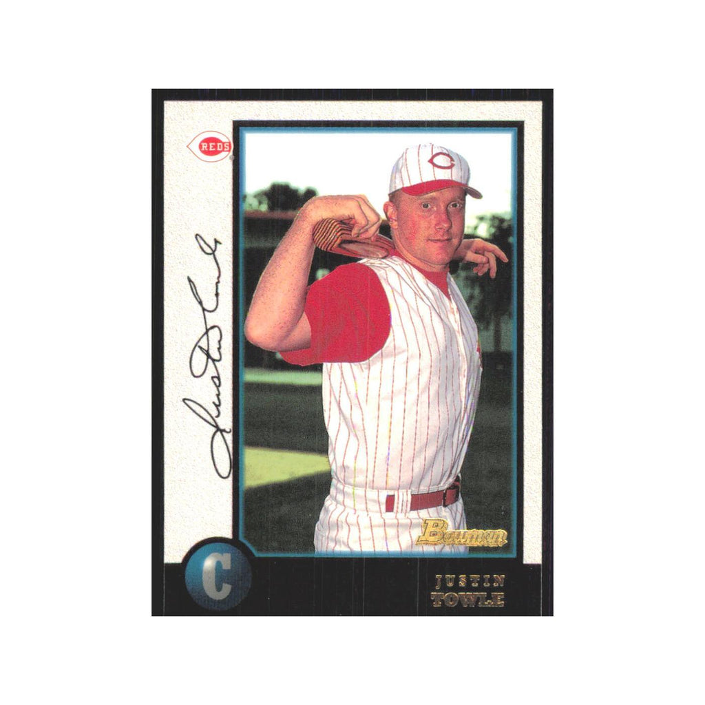 1998 Bowman Justin Towle Reds #413