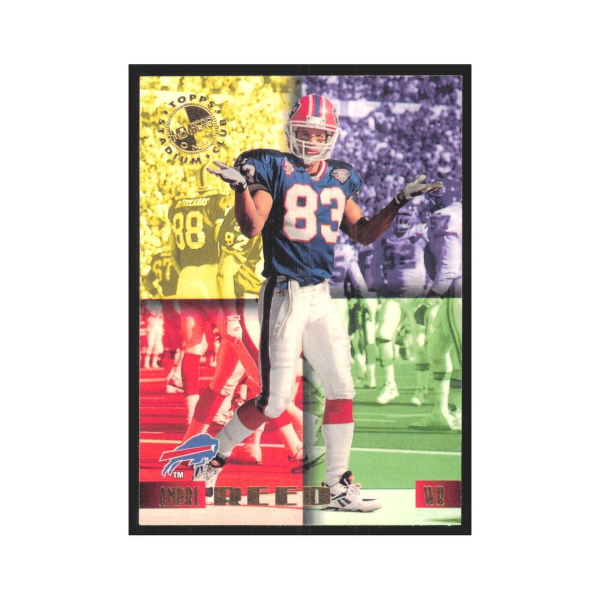1995 Stadium Club Members Only Andre Reed Buffalo Bulls #8