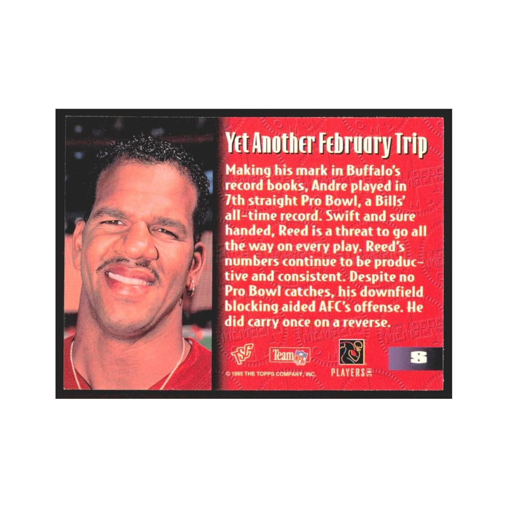 1995 Stadium Club Members Only Andre Reed Buffalo Bulls #8
