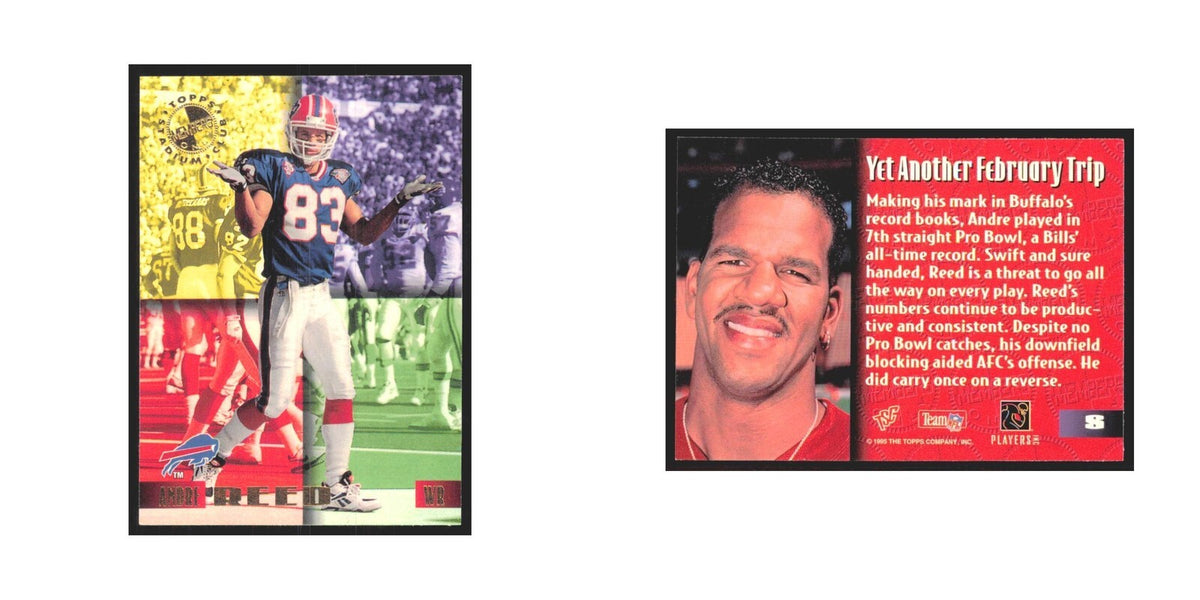 1995 Stadium Club Members Only Andre Reed Buffalo Bulls #8
