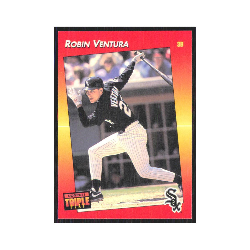 1992 Donruss Triple Play Robin Ventura White Sox #17
