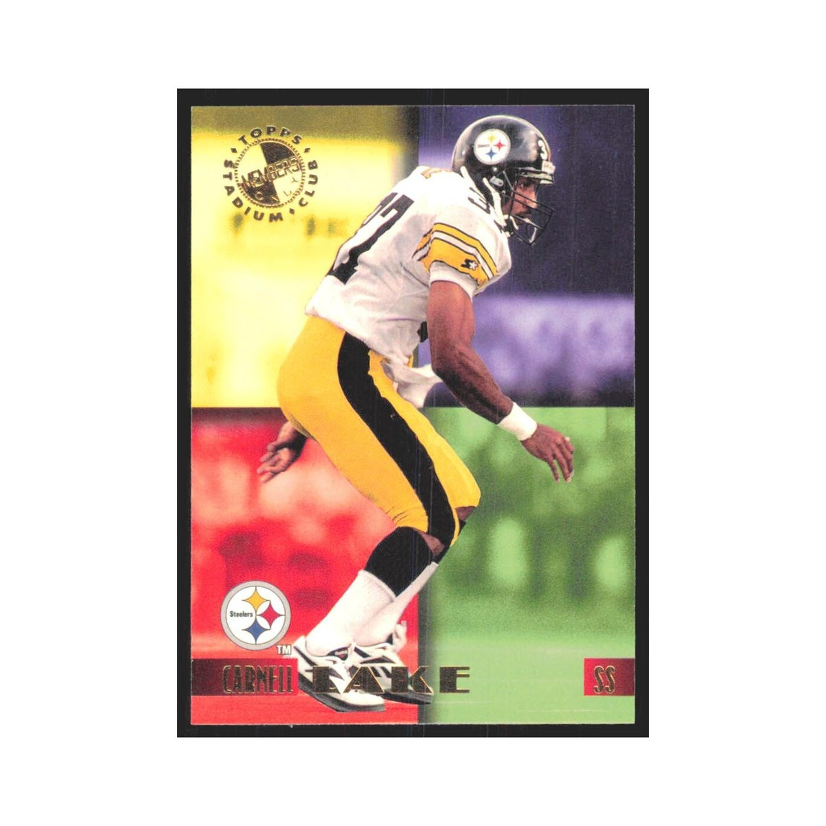 1995 Stadium Club Members Only Carnell Lake Steelers #44