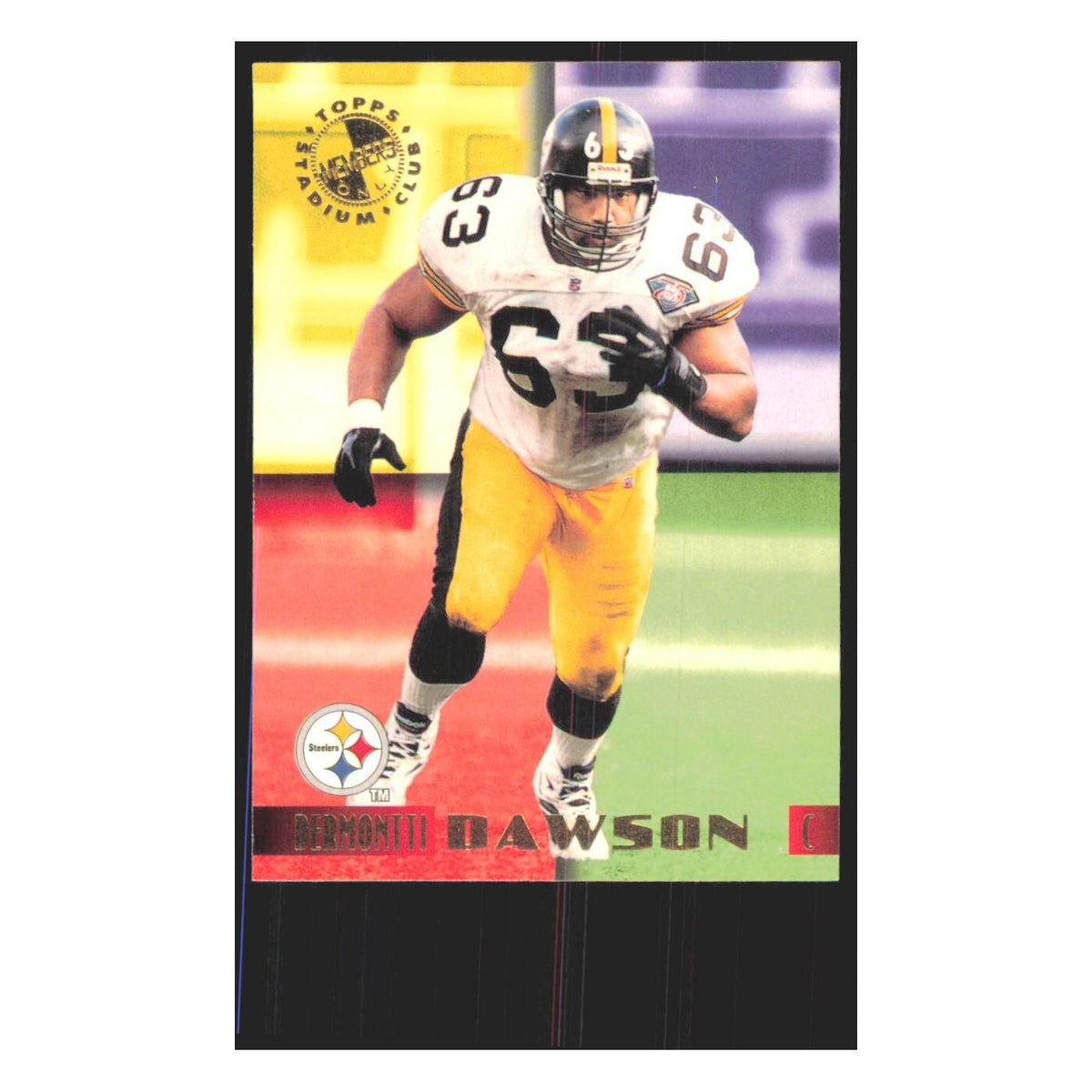 1995 Stadium Club Members Only Dermontti Dawson Steelers #4
