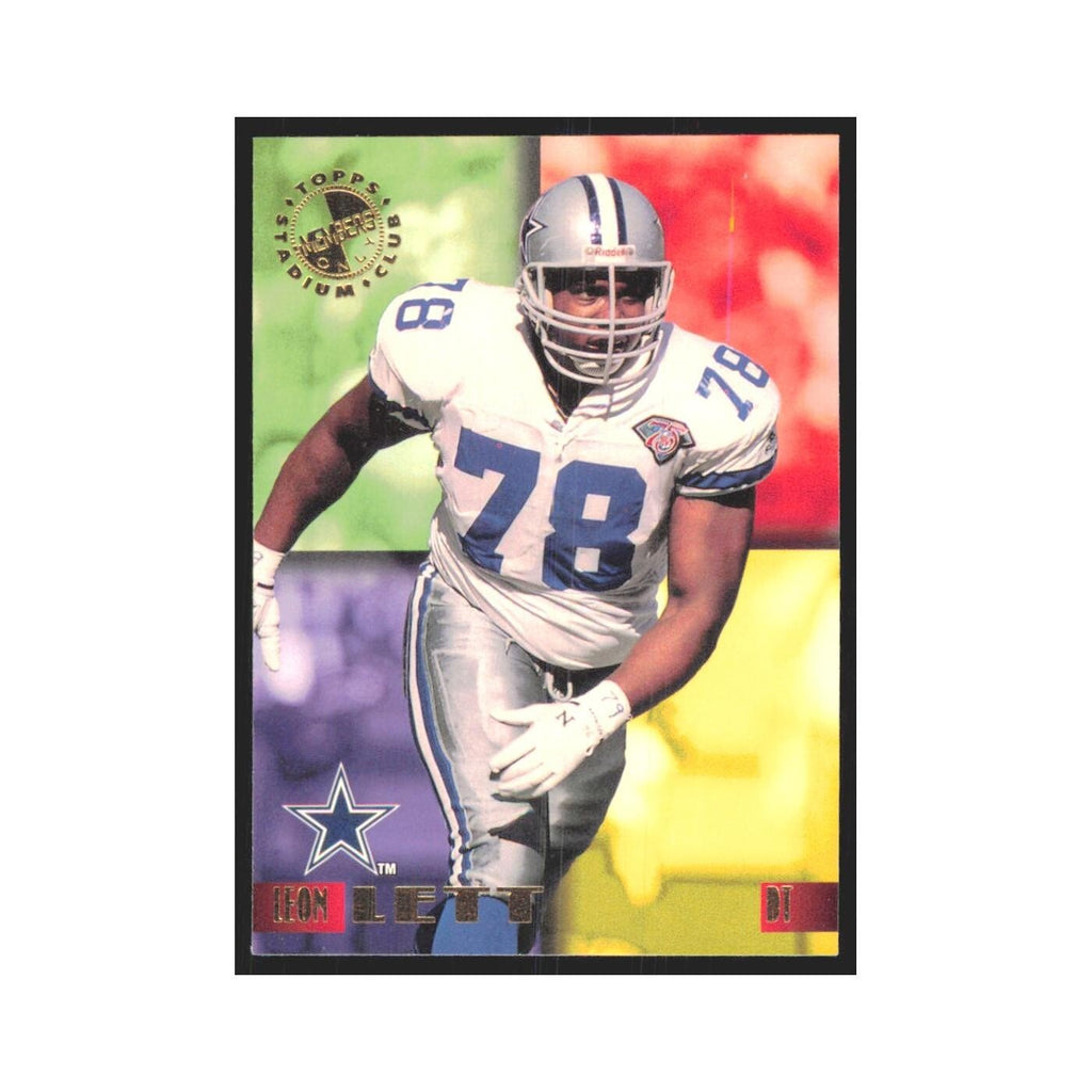 1995 Stadium Club Members Only Leon Lett Cowboys #14