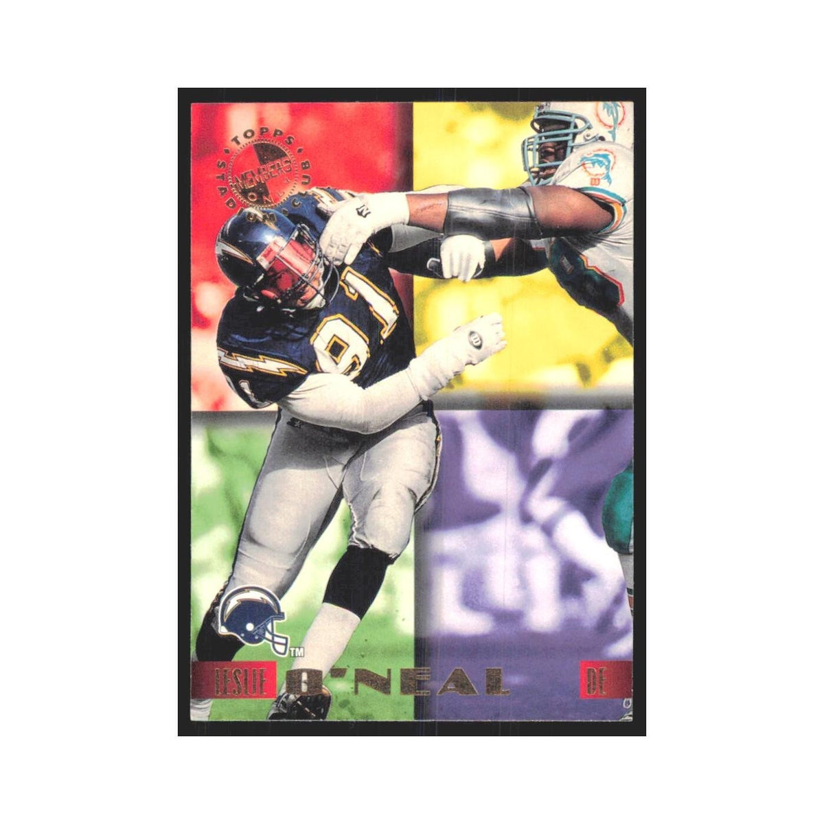 1995 Stadium Club Members Only Leslie O'Neal Chargers #37