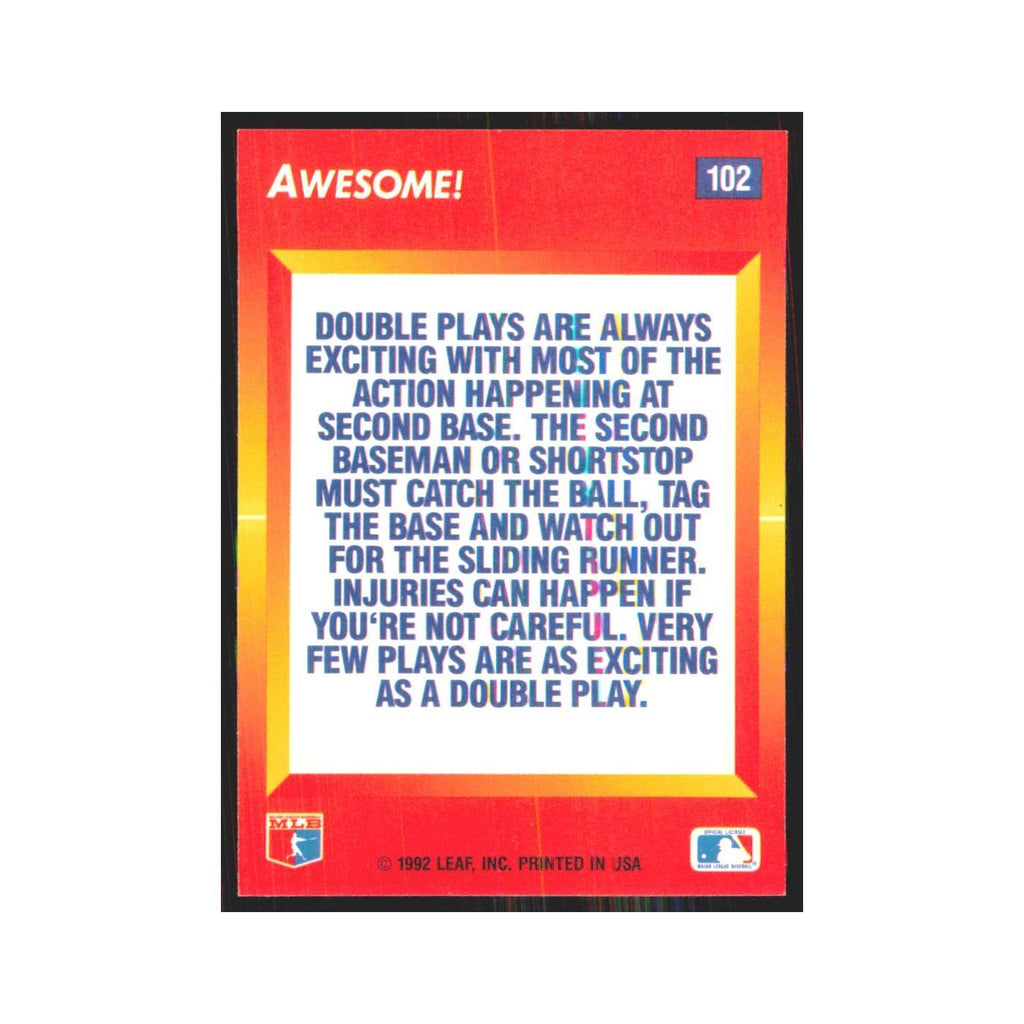 1992 Triple Play Double Play #102