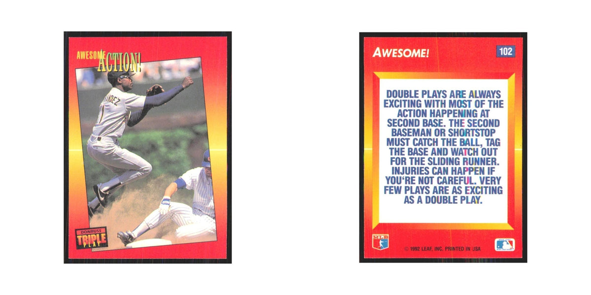 1992 Triple Play Double Play #102