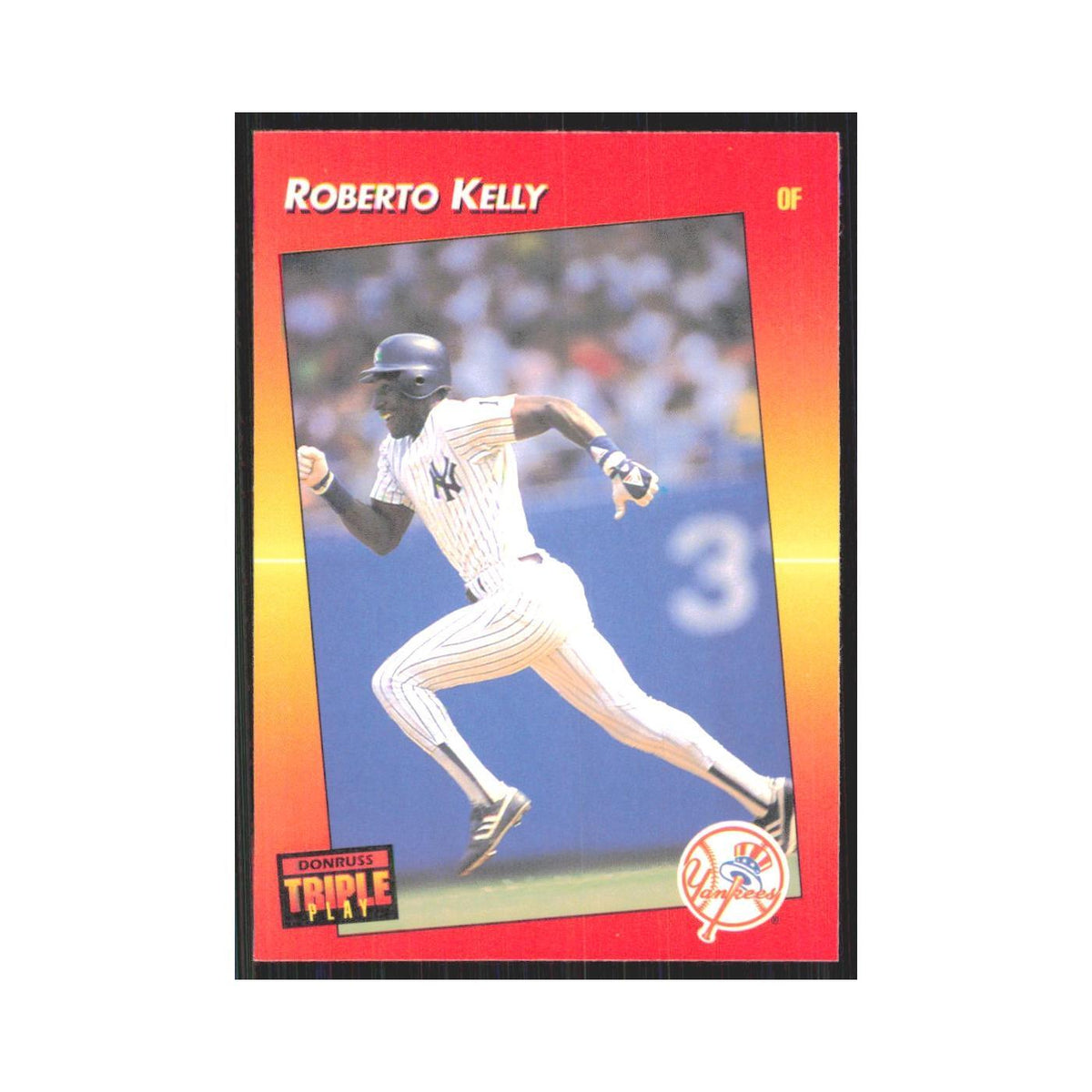 1992 Triple Play Roberto Kelly Yankees #72