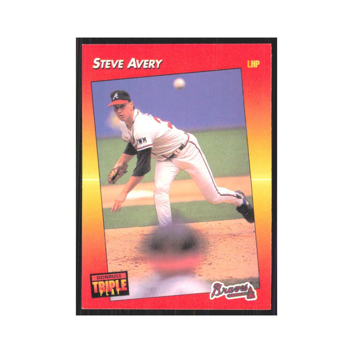 1992 Triple Play Steve Avery Braves #85