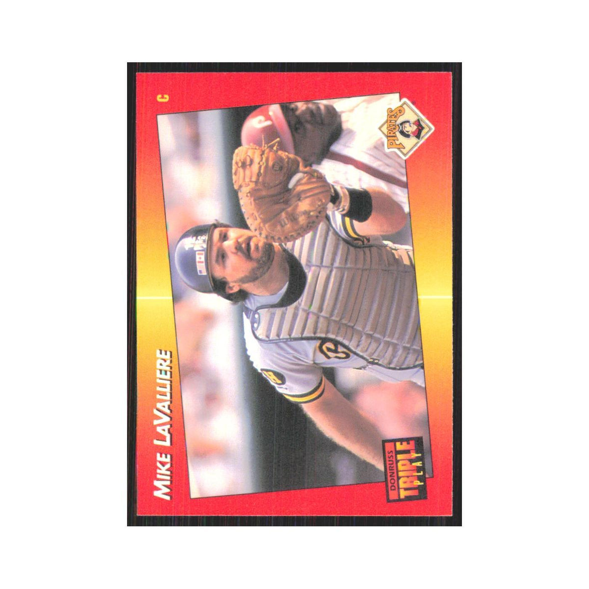 1992 Triple Play Mike LaValliere Pirates #232