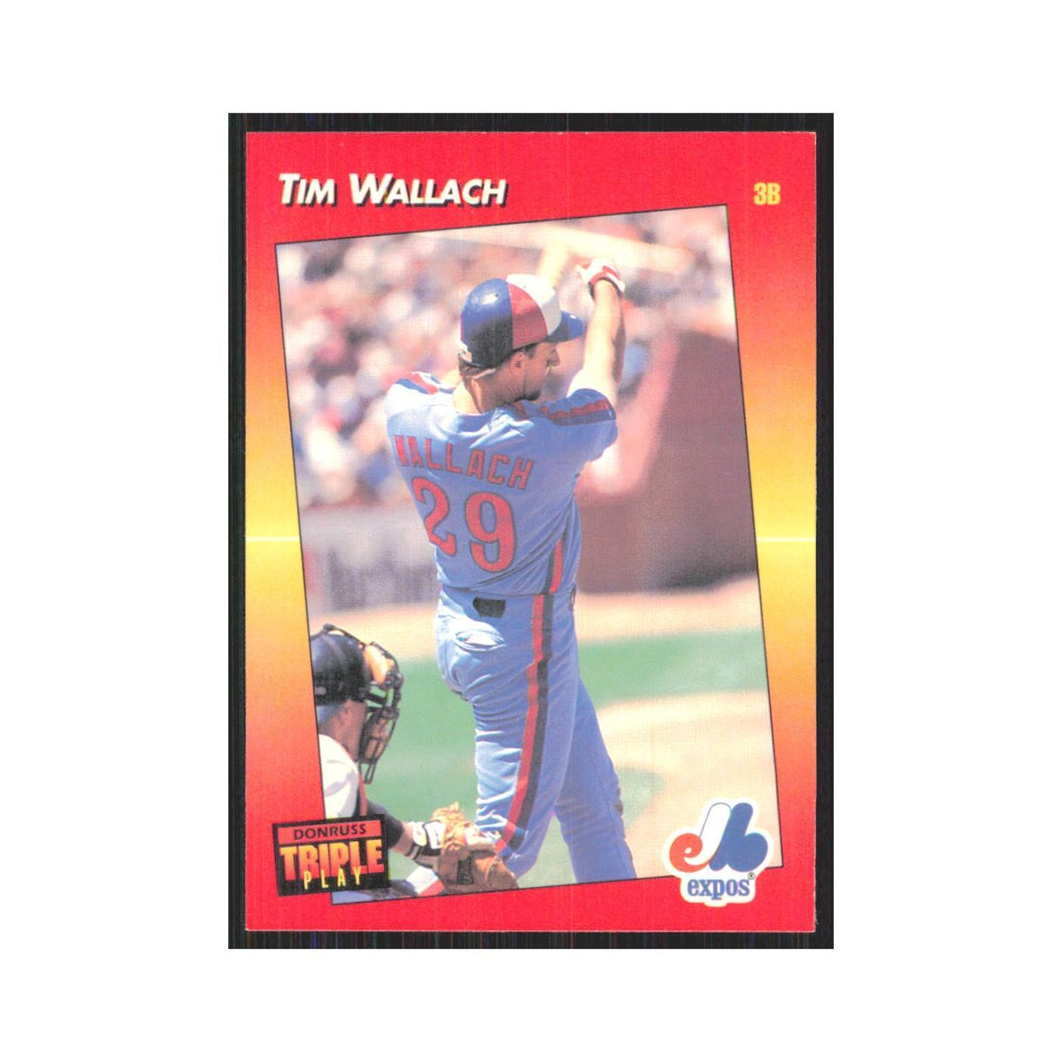 1992 Triple Play Tim Wallach Montreal Expos #224