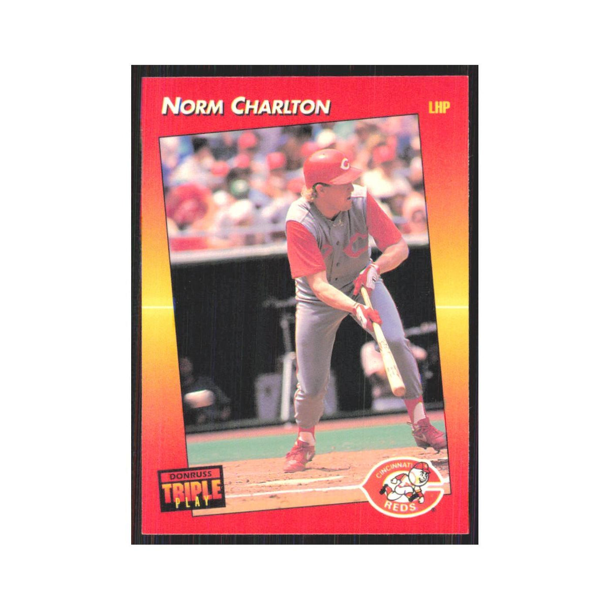 1992 Triple Play Norm Charlton Reds #163