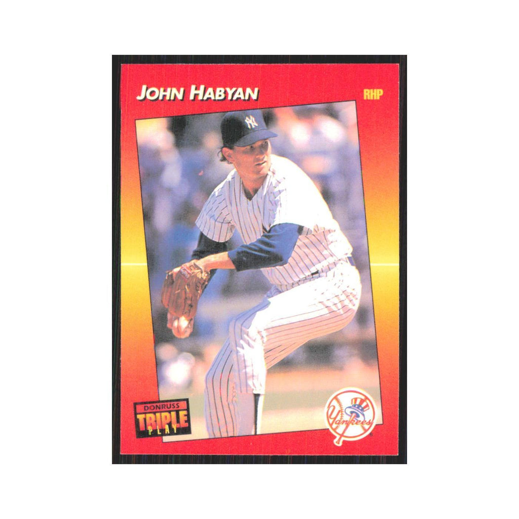 1992 Triple Play John Habyan Yankees #228