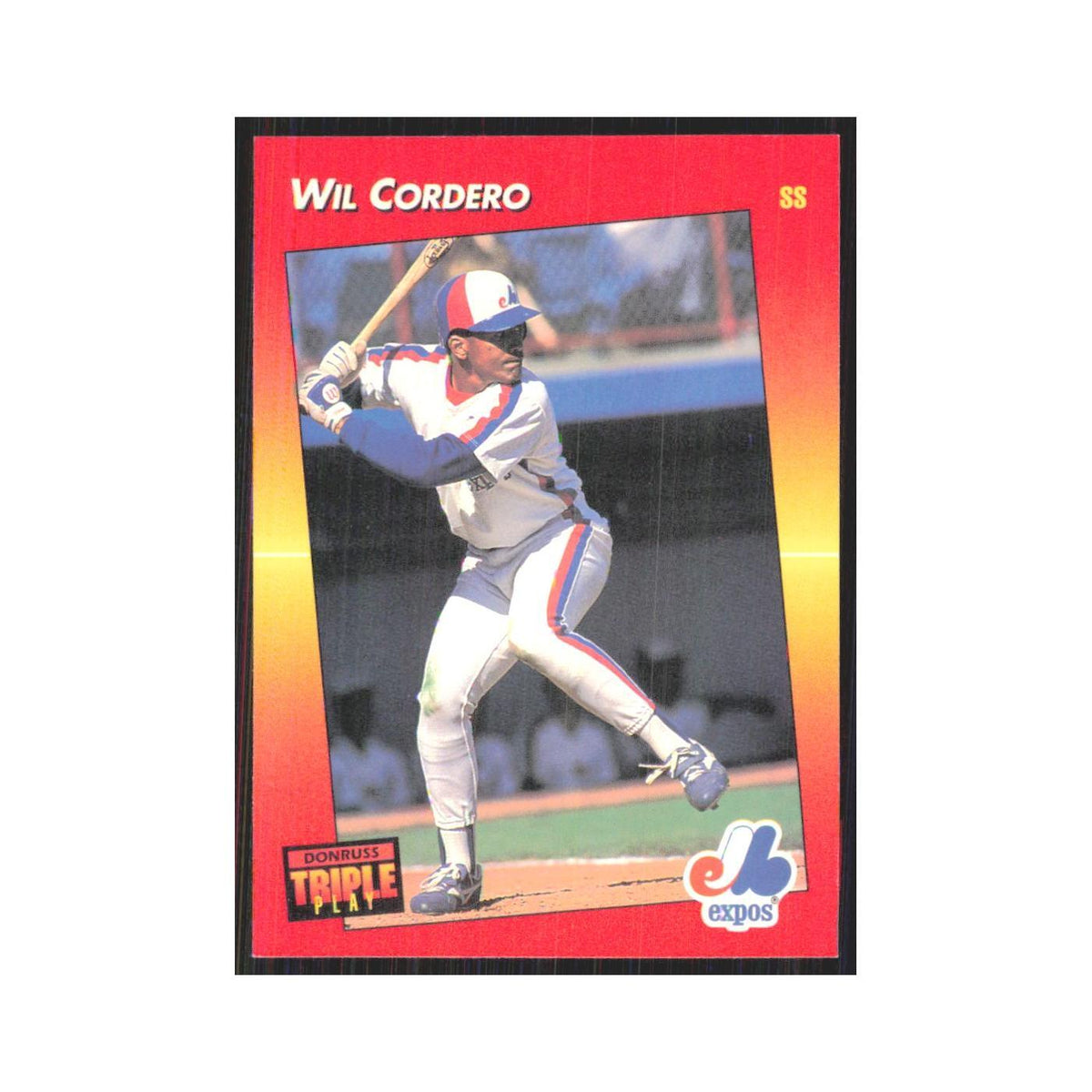 1992 Triple Play Wil Cordero Montreal Expos #179