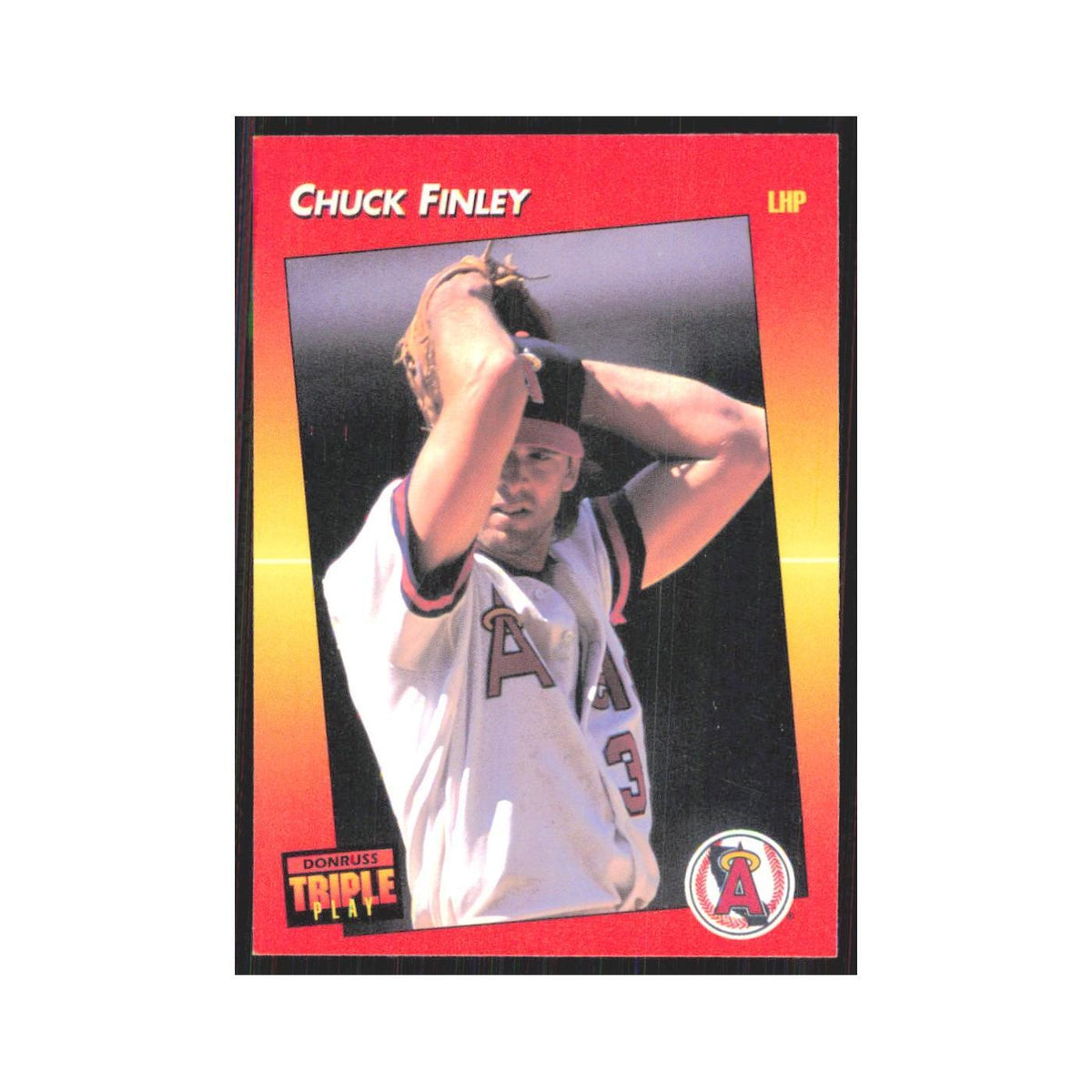 1992 Triple Play Chuck Finley Angels #91