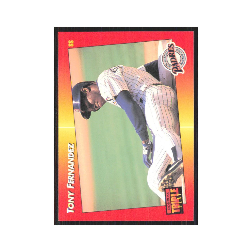 1992 Triple Play Tony Fernandez Padres #165