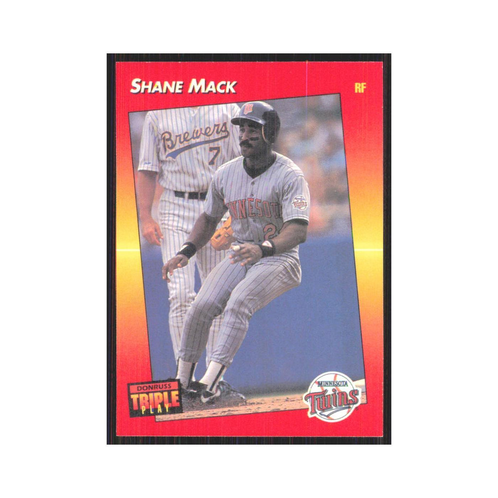 1992 Triple Play Shane Mack Twins #197