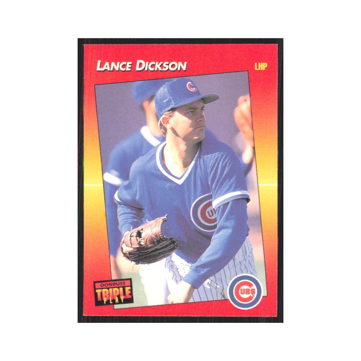 1992 Triple Play Lance Dickson Cubs #97
