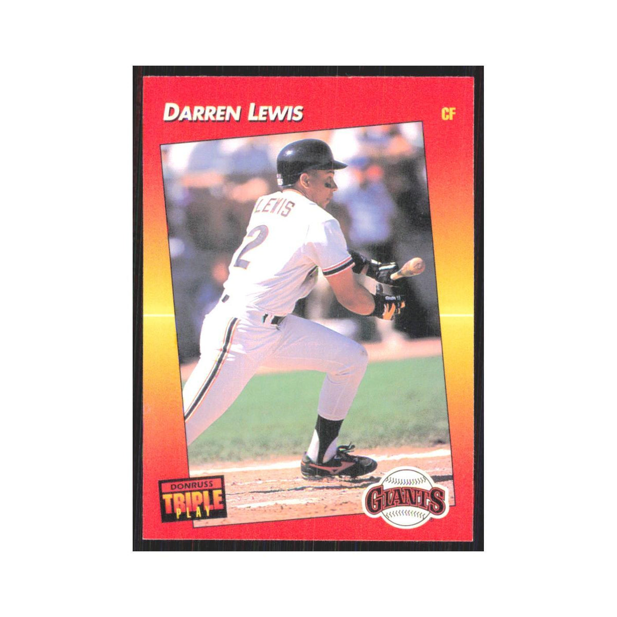 1992 Triple Play Darren Lewis Giants #111
