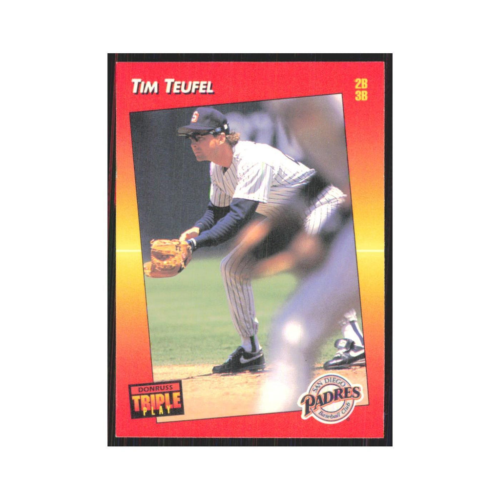 1992 Triple Play Tim Teufel Padres #255