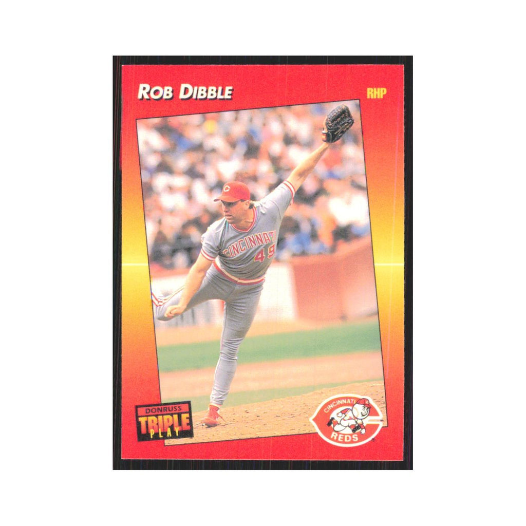 1992 Triple Play Rob Dibble Reds #257
