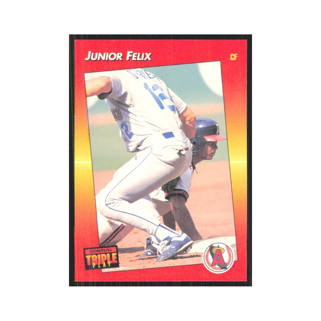 1992 Triple Play Junior Felix Angels #168