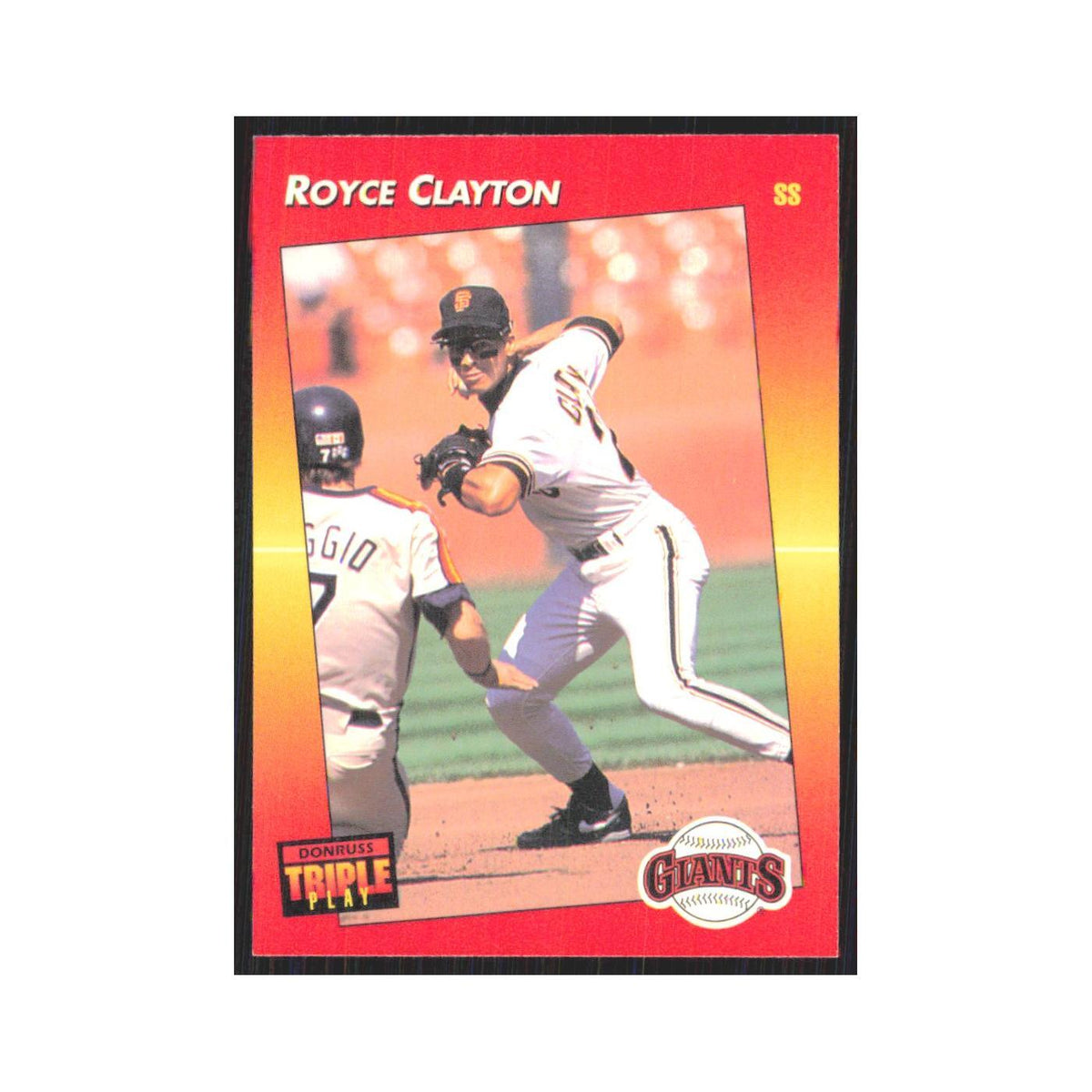 1992 Triple Play Royce Clayton Giants #123