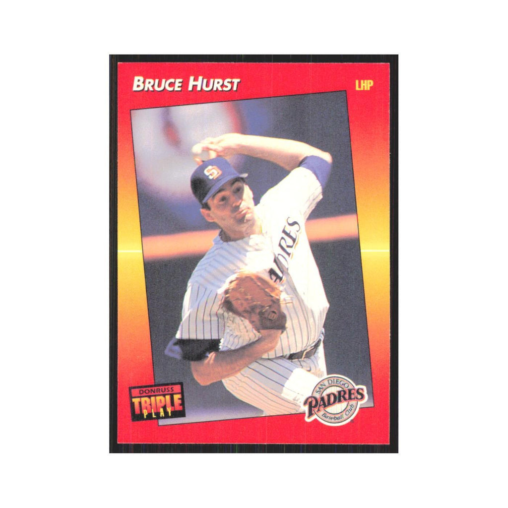 1992 Donruss Triple Play Bruce Hurst Padres #57