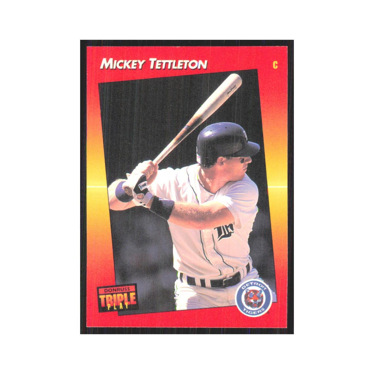1992 Donruss Triple Play Mickey Tettleton Tigers #44