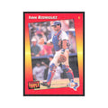 1992 Donruss Triple Play Ivan Rodriguez Rangers #51