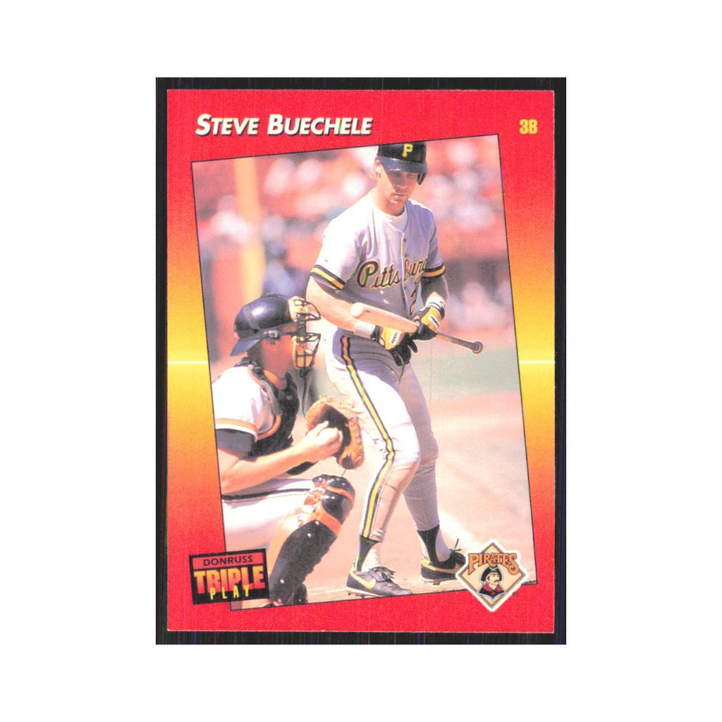 1992 Donruss Triple Play Steve Buechele Pirates #50