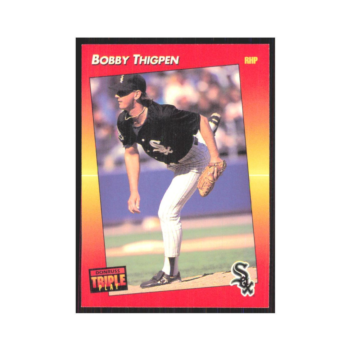 1992 Donruss Triple Play Bobby Thigpen White Sox #32
