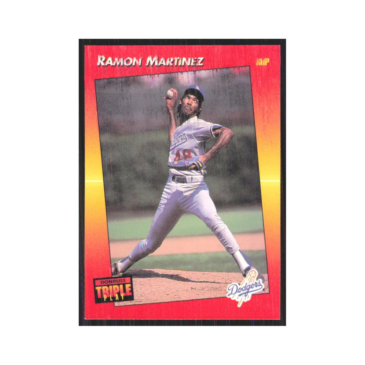 1992 Donruss Triple Play Ramon Martinez Dodgers #55