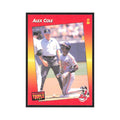 1992 Donruss Triple Play Alex Cole Indians #49