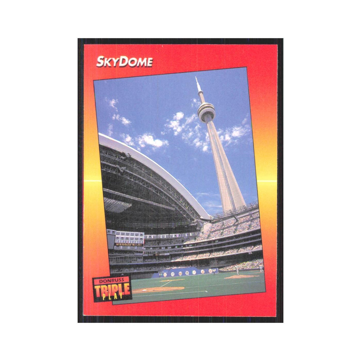 1992 Donruss Triple Play Skydome Blue Jays #1