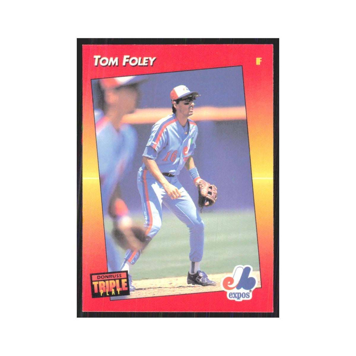 1992 Donruss Triple Play Tom Foley Montreal Expos #2