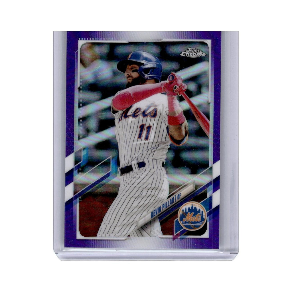 Kevin Pillar 2021 Topps Chrome Update Purple #USC6 New York Mets NM