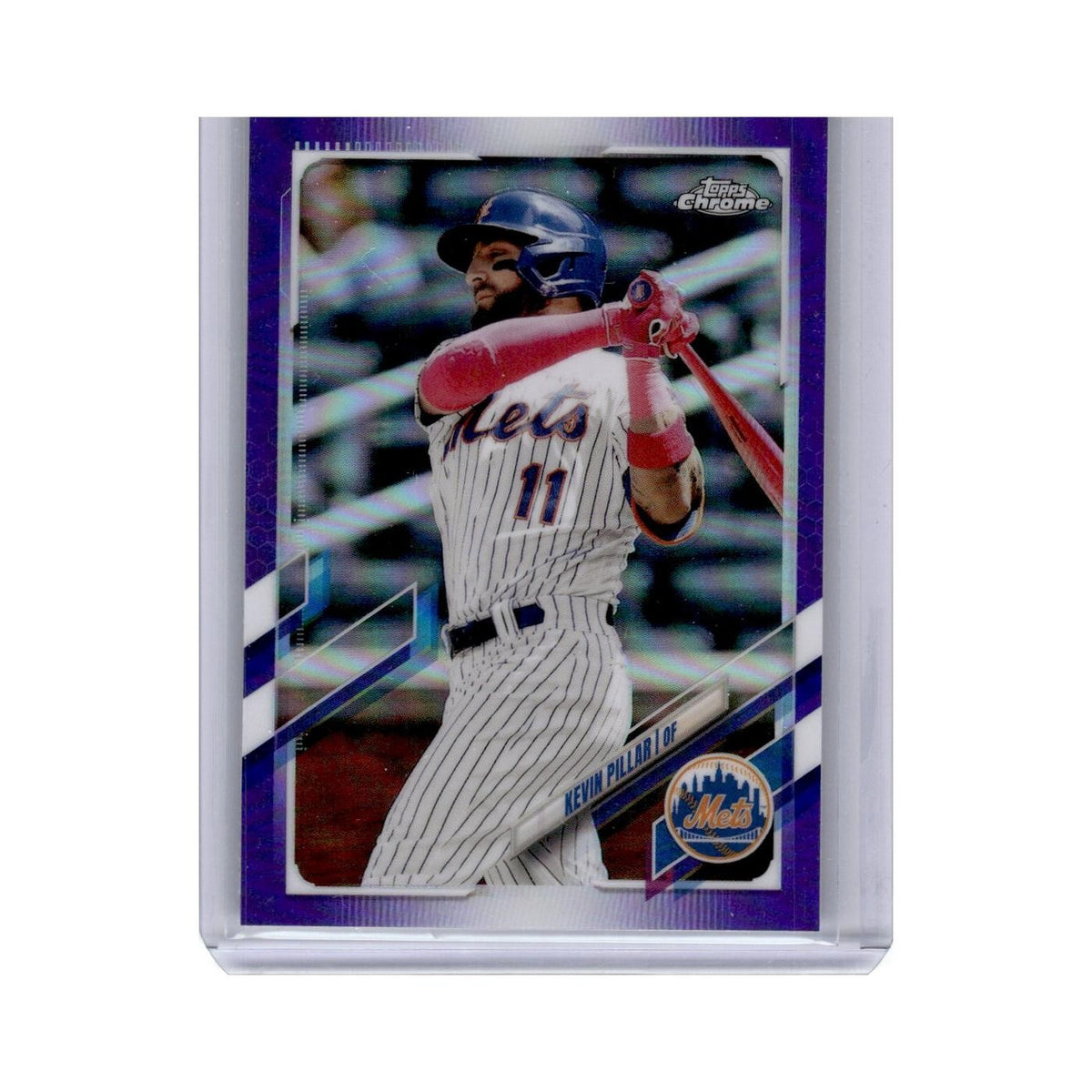 Kevin Pillar 2021 Topps Chrome Update Purple #USC6 New York Mets NM