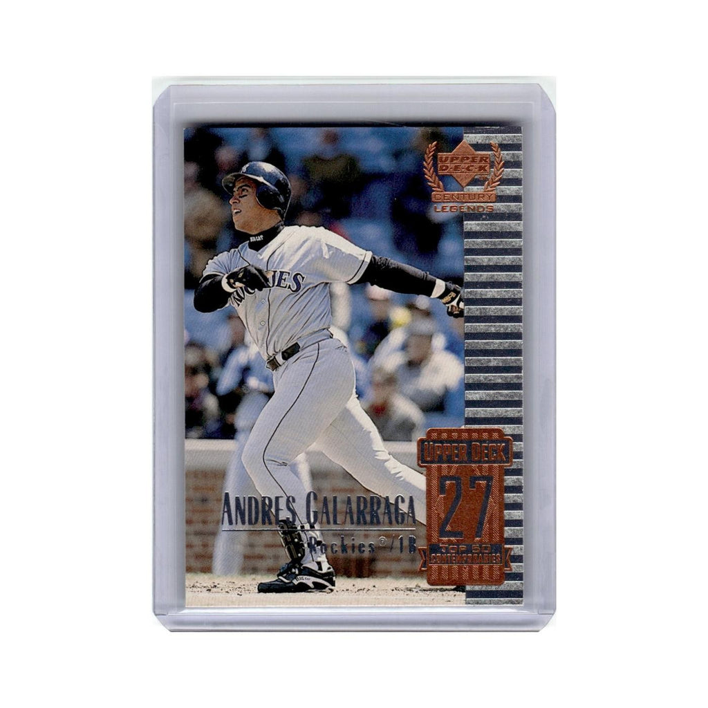 Andres Galarraga 1999 Upper Deck Century Legends #77 Colorado Rockies NM