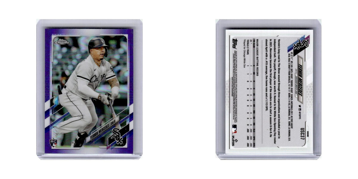 Yermin Mercedes Rookie 2021 Topps Chrome Update Purple #USC37 White Sox NM