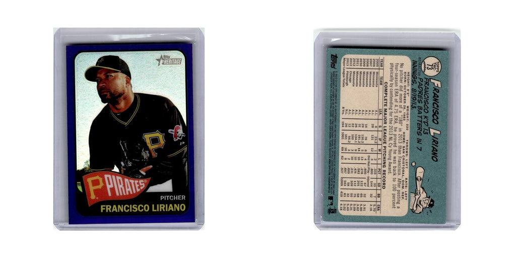Francisco Liriano 2014 Topps Heritage #73 Pittsburgh Pirates Baseball Card NM