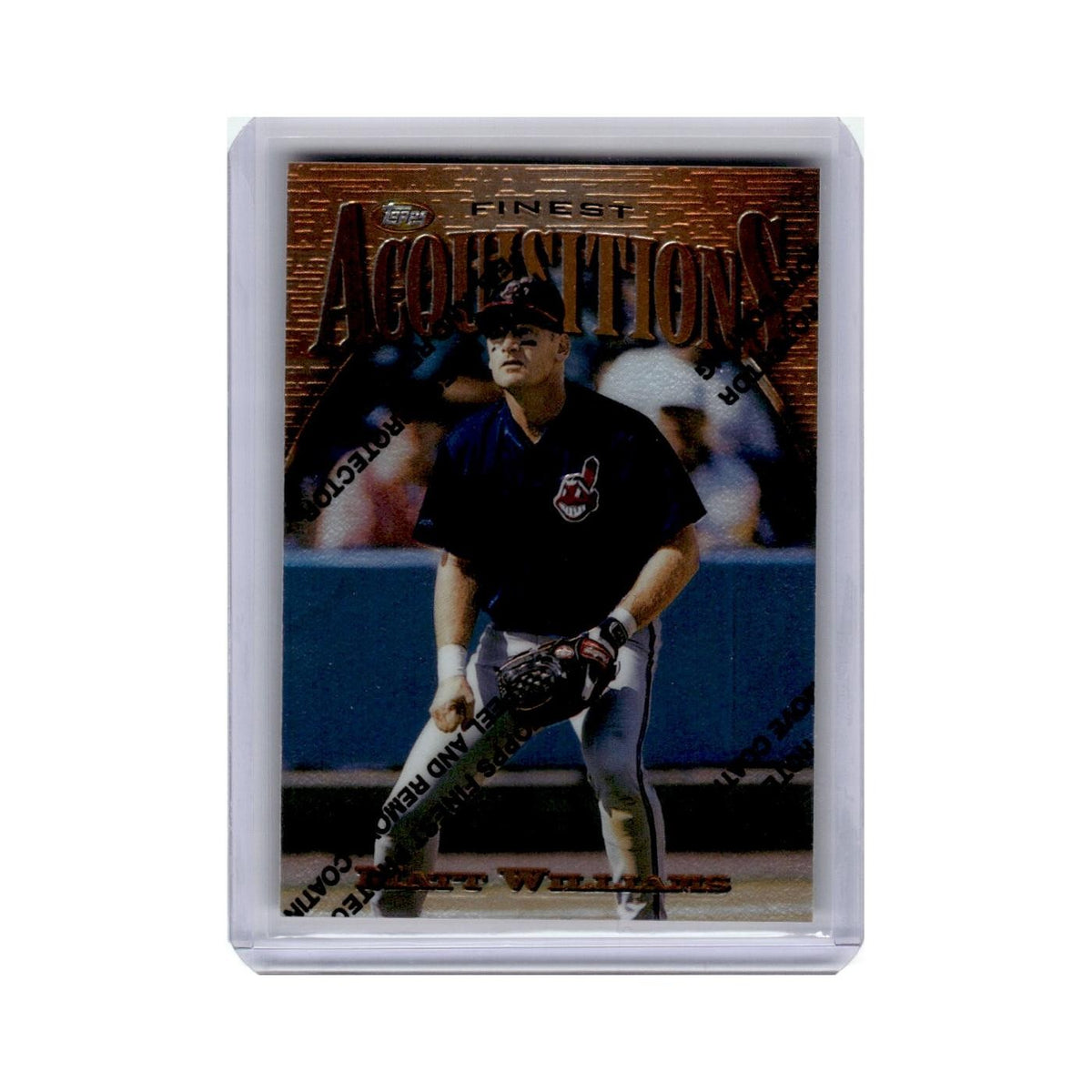 Matt Williams 1997 Topps Finest Acquisitions #253 Cleveland Indians NM