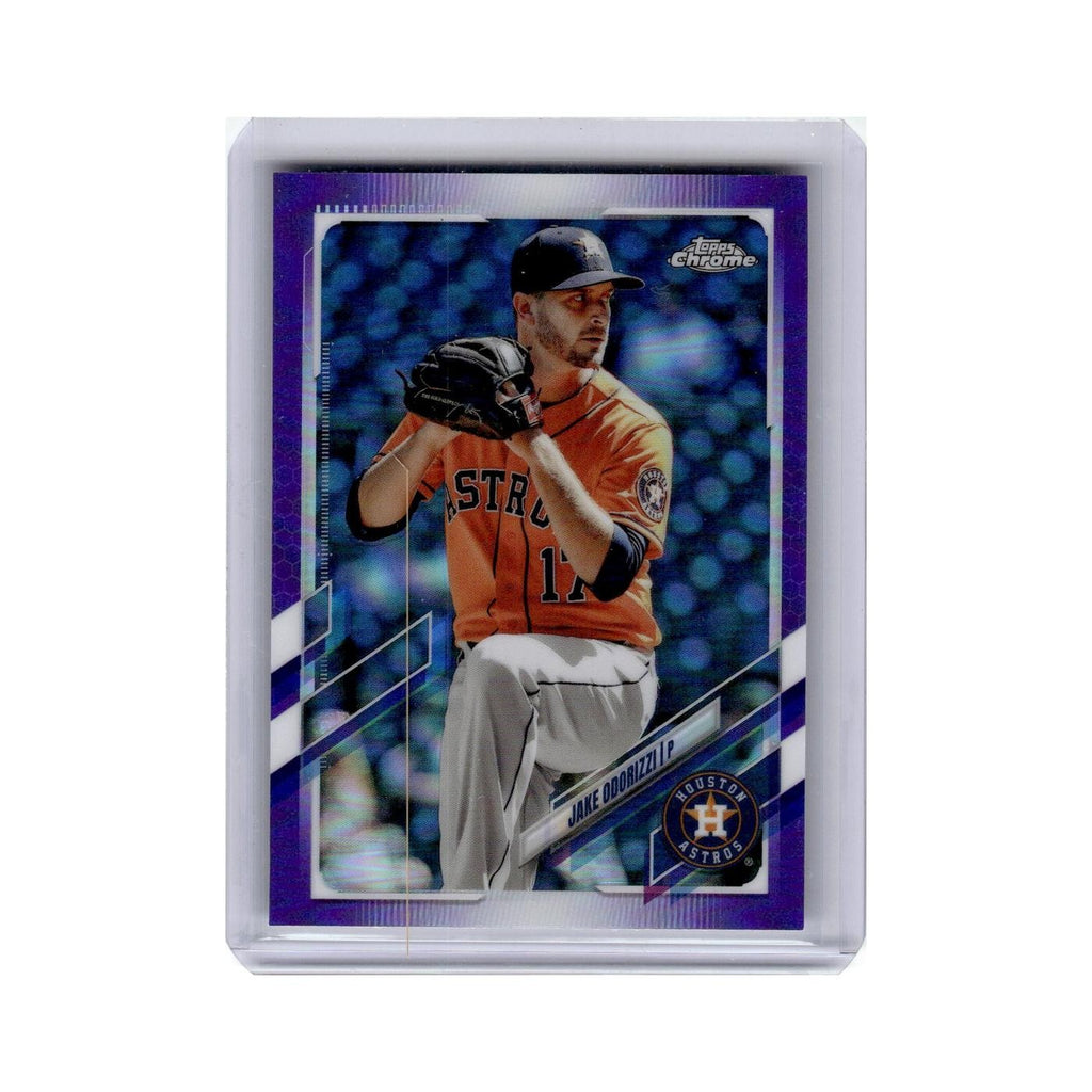 Jake Odorizzi 2021 Topps Chrome Update Purple #USC21 Houston Astros NM