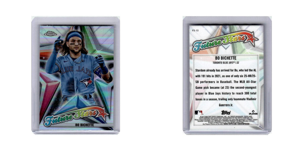 Bo Bichette 2022 Topps Chrome Future Stars #FS-13 Toronto Blue Jays NM