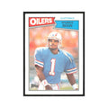 1987 Topps Warren Moon Houston Oilers #307